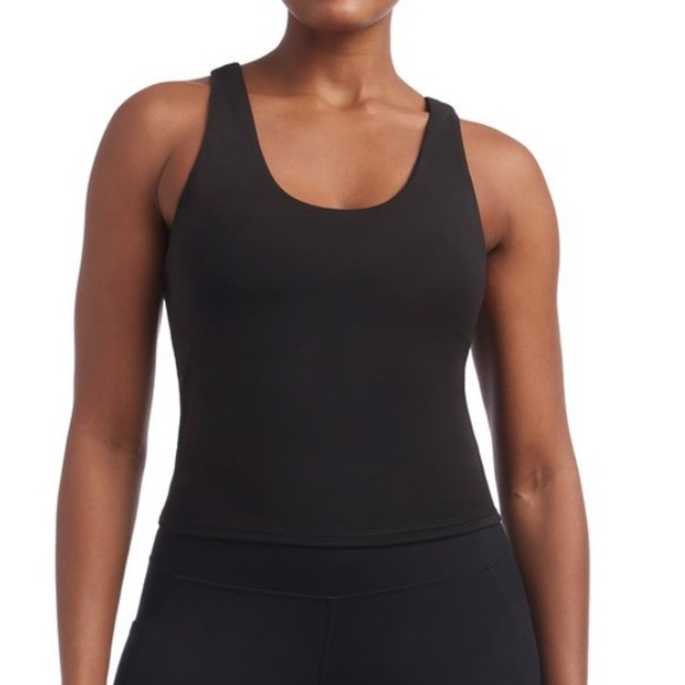 Jockey Performance Activewear Tank – Black, Built-In Support, L
